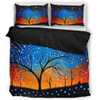 Australia Aboriginal Bedding Set - Australian Dreamtime Story Of A Night Sky Bedding Set