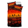 Australia Aboriginal Bedding Set - The Sacred Dreamtime Painting Of The Indigenous Australian Bedding Set