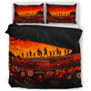 Australia Aboriginal Bedding Set - The Sacred Dreamtime Painting Of The Indigenous Australian Bedding Set