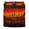 Australia Aboriginal Bedding Set - The Sacred Dreamtime Painting Of The Indigenous Australian Bedding Set