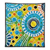 Australia Aboriginal Quilt - Beautiful Abstract Pastel Quilt