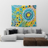 Australia Aboriginal Tapestry - Beautiful Abstract Pastel Tapestry