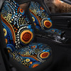 Australia Aboriginal Car Seat Cover - Aboriginal Dreamtime Art Pattern Car Seat Cover