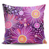Australia Aboriginal Pillow Cases - Beautiful Aboriginal Pastel Pink Style Pillow Cases