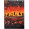 Australia Aboriginal Area Rug - The Sacred Dreamtime Painting Of The Indigenous Australian Area Rug