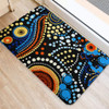 Australia Aboriginal Doormat - Aboriginal Dreamtime Art Pattern Doormat