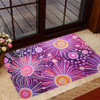 Australia Aboriginal Doormat - Beautiful Aboriginal Pastel Pink Style Doormat