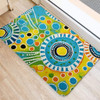 Australia Aboriginal Doormat - Beautiful Abstract Pastel Doormat