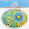 Australia Aboriginal Beach Blanket - Beautiful Abstract Pastel Beach Blanket