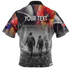 Australia Anzac Day Custom Polo Shirt - Thank You For The Risks You Take Polo Shirt