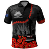 Australia Anzac Day Polo Shirt - Anzac Day Lest We Forget Camouflage Pattern Polo Shirt