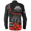 Australia Anzac Day Long Sleeve Shirt - Anzac Day Lest We Forget Camouflage Pattern Long Sleeve Shirt