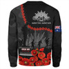 Australia Anzac Day Sweatshirt - Anzac Day Lest We Forget Camouflage Pattern Sweatshirt
