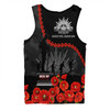 Australia Anzac Day Men Singlet - Anzac Day Lest We Forget Camouflage Pattern Men Singlet