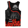 Australia Anzac Day Men Singlet - Anzac Day Lest We Forget Camouflage Pattern Men Singlet