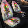 Australia Rainbow Lorikeets Car Seat Cover - Rainbow Lorikeets Color Art Car Seat Cover