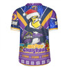 Melbourne Storm Christmas Custom Rugby Jersey - Storm Man Santa Claus Aussie Big Things Rugby Jersey