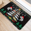 Australia Christmas Fishing Doormat - Merrry Fishmas Fishing Rod Christmas Tree Doormat