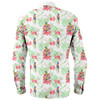 Australia Rainbow Lorikeets Long Sleeve Shirt - Rainbow Lorikeets Colorful Tropical Exotic Flowers Long Sleeve Shirt