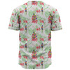 Australia Rainbow Lorikeets Baseball Shirt - Rainbow Lorikeets Colorful Tropical Exotic Flowers Baseball Shirt