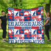 Australia Quilt - Proud To Be Aussie (Blue) Quilt