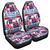 Australia Car Seat Cover - Proud To Be Aussie (Blue) Car Seat Cover