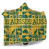 Australia Hooded Blanket - Proud To Be Aussie (Green) Hooded Blanket