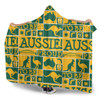 Australia Hooded Blanket - Proud To Be Aussie (Green) Hooded Blanket