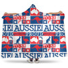 Australia Hooded Blanket - Proud To Be Aussie (Blue) Hooded Blanket