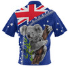 Australia Australia Day Polo Shirt - Koala Happy Australia Day Polo Shirt