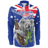 Australia Australia Day Long Sleeve Shirt - Koala Happy Australia Day Long Sleeve Shirt