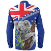 Australia Australia Day Long Sleeve Shirt - Koala Happy Australia Day Long Sleeve Shirt