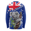 Australia Australia Day Long Sleeve T-shirt - Koala Happy Australia Day Long Sleeve T-shirt