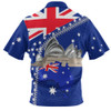 Australia Australia Day Zip Polo Shirt - Happy Australia Day Zip Polo Shirt