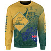 Australia Australia Day Custom Sweatshirt - Australia Coat Of Arms Kangaroo And Koala Sign Sweatshirt
