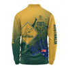 Australia Australia Day Custom Long Sleeve Polo Shirt - Australia Coat Of Arms Kangaroo And Koala Sign Long Sleeve Polo Shirt