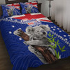 Australia Australia Day Quilt Bed Set - Koala Happy Australia Day Quilt Bed Set