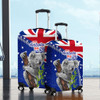 Australia Australia Day Luggage Cover - Koala Happy Australia Day Luggage Cover