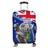 Australia Australia Day Luggage Cover - Koala Happy Australia Day Luggage Cover