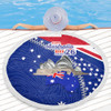 Australia Australia Day Beach Blanket - Happy Australia Day Beach Blanket