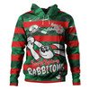 South Sydney Rabbitohs Hoodie - Happy Australia Day We Are One And Free