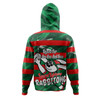 South Sydney Rabbitohs Hoodie - Happy Australia Day We Are One And Free