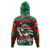 South Sydney Rabbitohs Hoodie - Happy Australia Day We Are One And Free