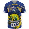 Parramatta Eels Baseball Shirt - Happy Australia Day We Are One And Free