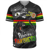 Penrith Panthers Baseball Shirt - Happy Australia Day We Are One And Free