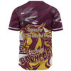 Brisbane Broncos Baseball Shirt - Happy Australia Day We Are One And Free