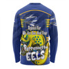 Parramatta Eels Long Sleeve T-shirt - Happy Australia Day We Are One And Free