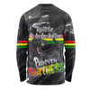 Penrith Panthers Long Sleeve T-shirt - Happy Australia Day We Are One And Free