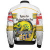 Parramatta Eels Bomber Jacket - Happy Australia Day We Are One And Free V2