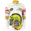 Parramatta Eels Long Sleeve Shirt - Happy Australia Day We Are One And Free V2